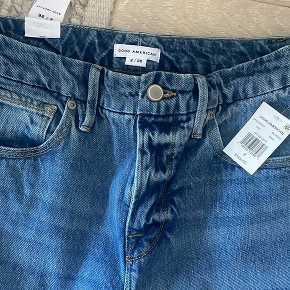 NWT Good American Good ‘90s Jeans SZ 2/26” - Picture 2 of 3